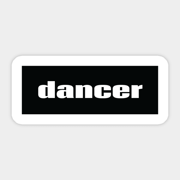 Dancer Sticker by ProjectX23Red